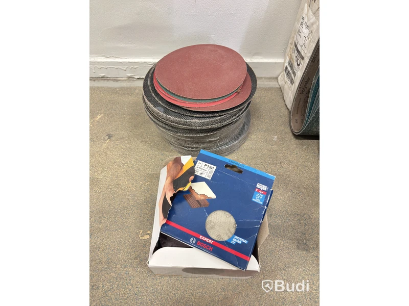 Frank FBS 25 Floor Sander and Floor Polishing Machine incl. lot of assorted accessories