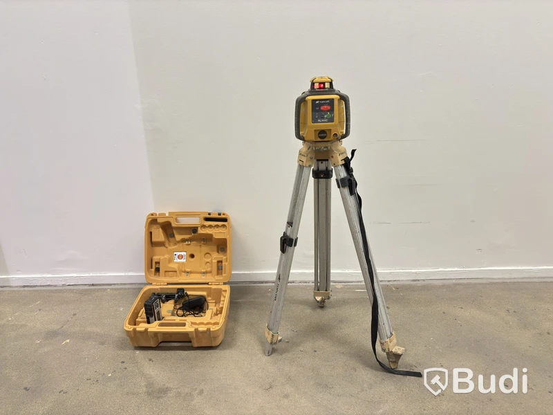 Topcon RL-H4C rotary laser, with tripod and case