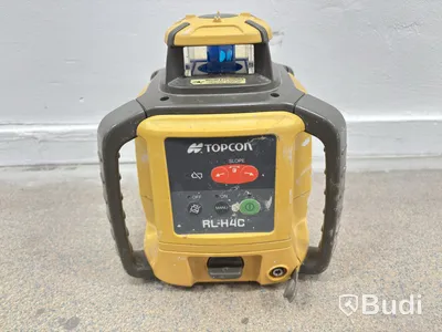 Topcon RL-H4C rotary laser, with tripod and case