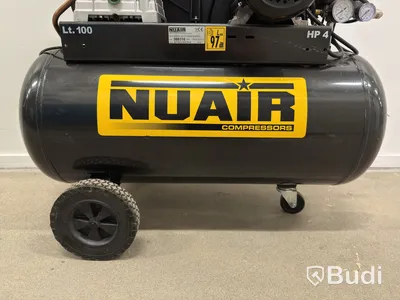 LuftKompressor Nuair, B3800B-100 CT4, 90 l, 3-fas