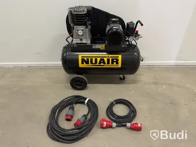 LuftKompressor Nuair, B3800B-100 CT4, 90 l, 3-fas