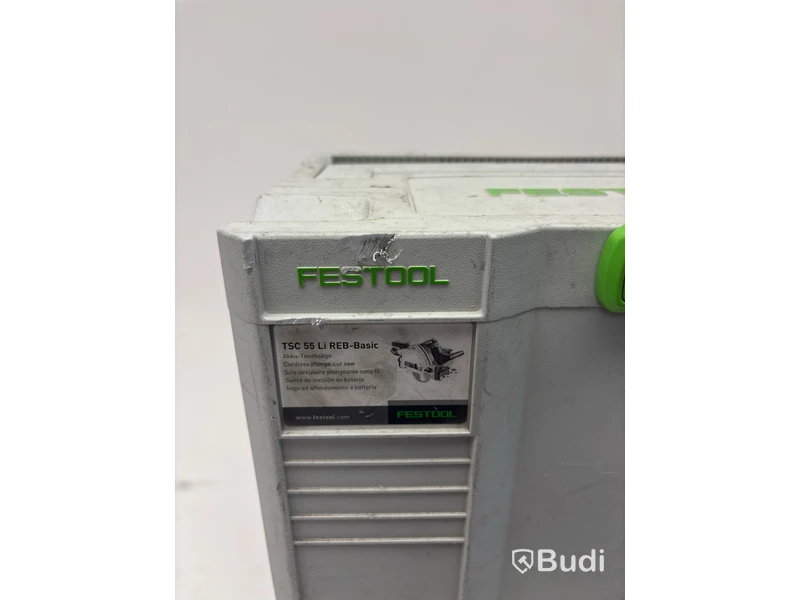 Sänksåg Festool TSC 55, inkl. skiva