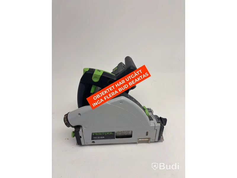 Sänksåg Festool TSC 55, inkl. skiva