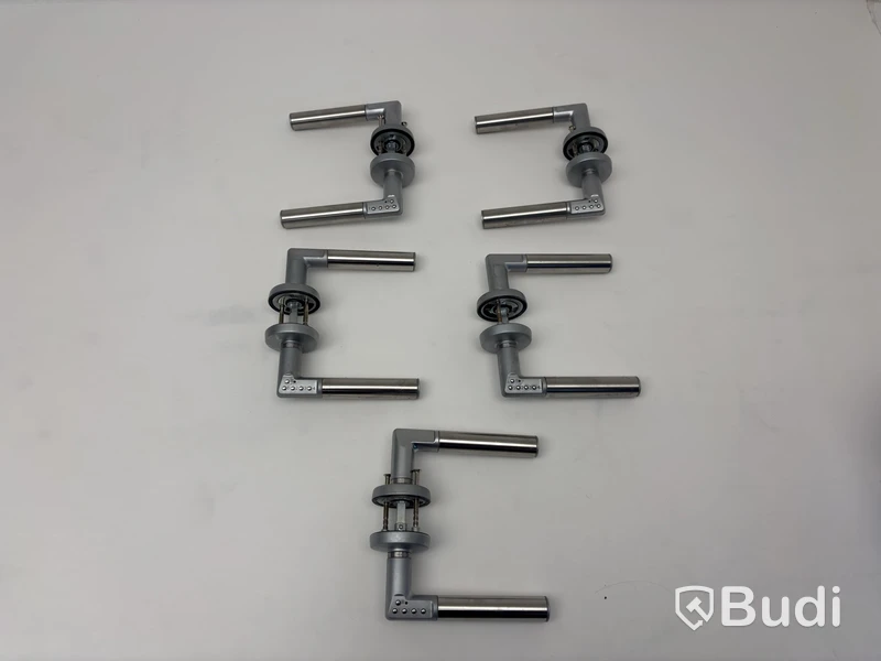5 st. Dörrhandtag med kodlås Assa abloy, Modell 8810,8811,8812