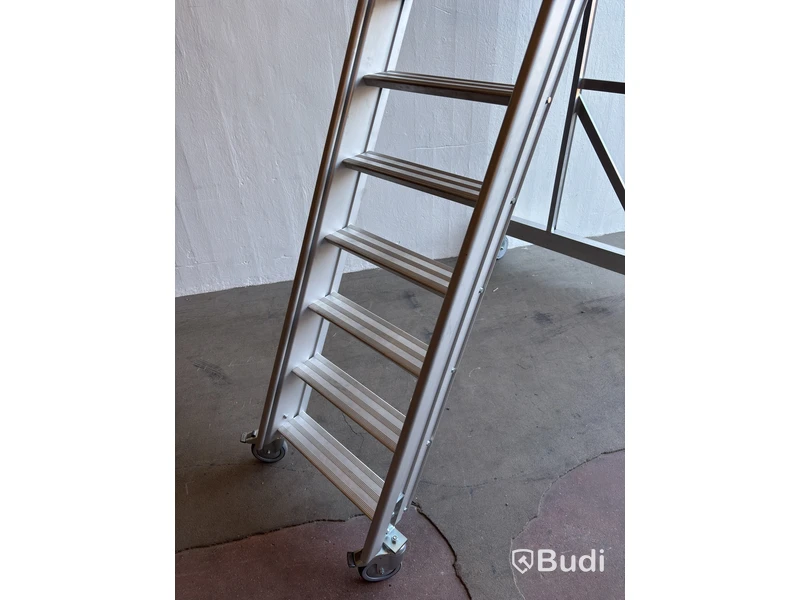 Work platform ladder, 13 steps, Laggo TML 260 A