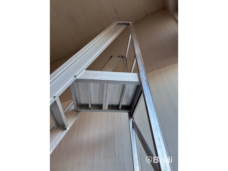 Work platform ladder, 13 steps, Laggo TML 260 A