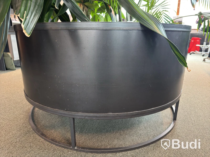 Large steel planter