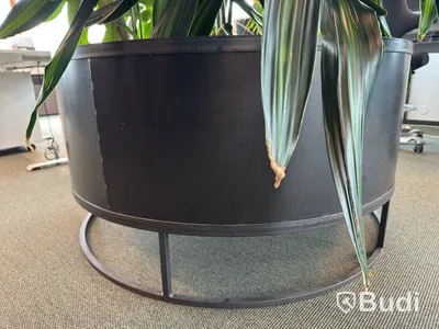 Large steel planter