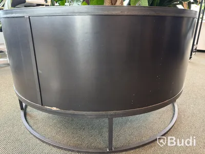 Large steel planter