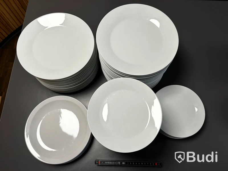 Porcelain plates