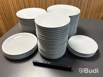 Porcelain plates