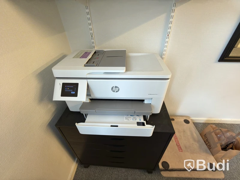 Office workstations, printer, etc.