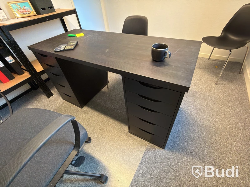 Office workstations, printer, etc.
