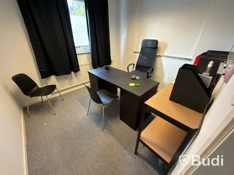Office workstations, printer, etc.