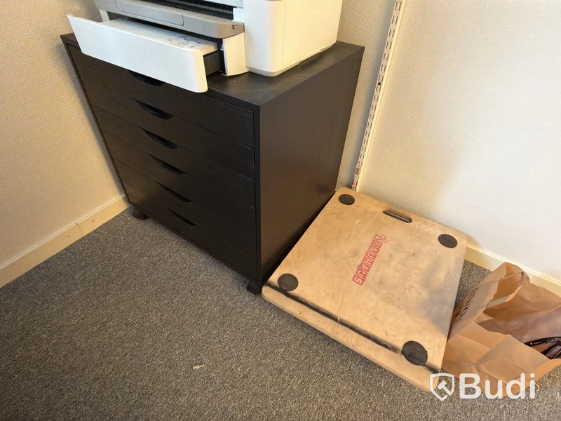 Office workstations, printer, etc.