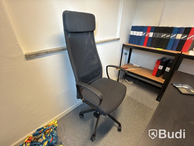 Office workstations, printer, etc.