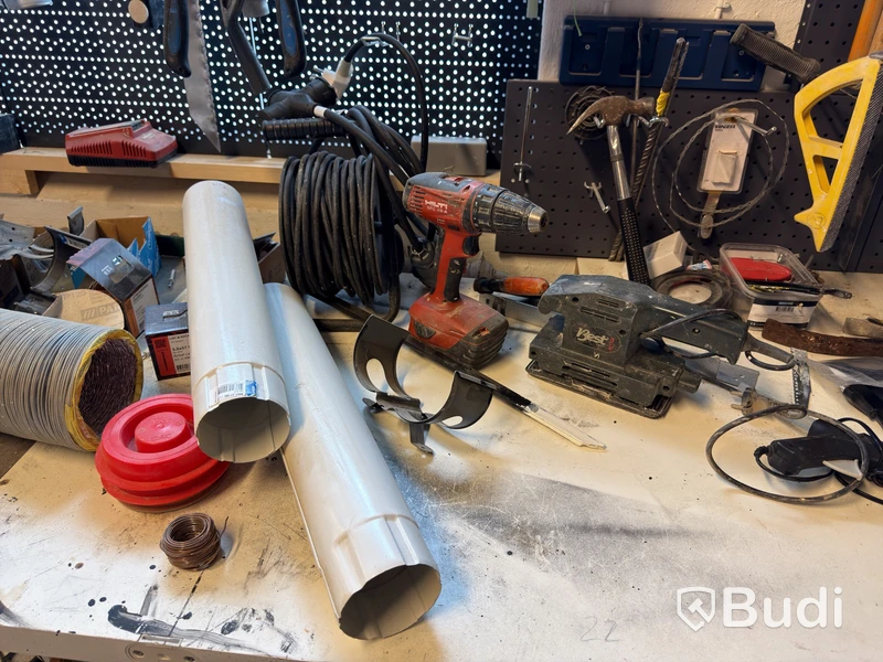Building materials & machinery. Large lot