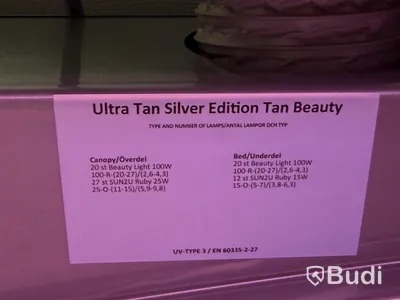 Solarium Ultra Tan Silver Edition, 850, 3-fas (nr.8)