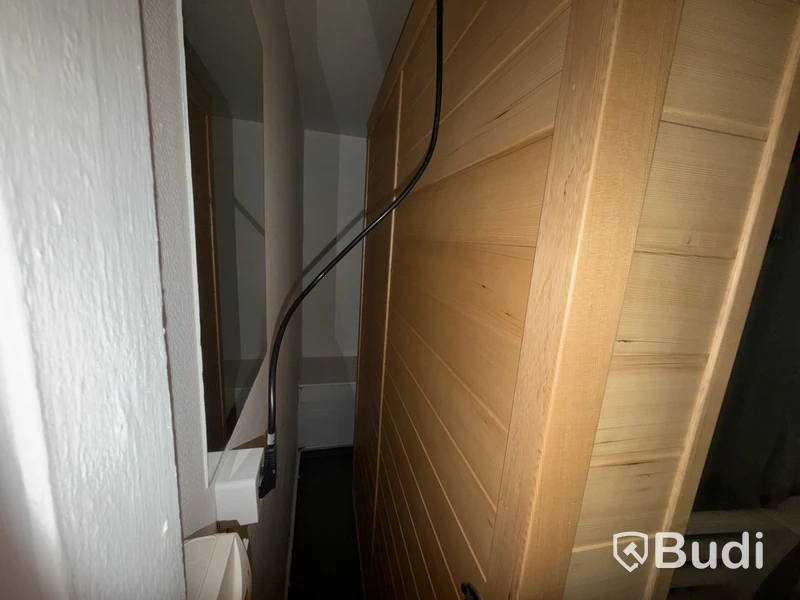Infraröd Bastu, med glasdörr