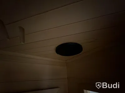 Infraröd Bastu, med glasdörr