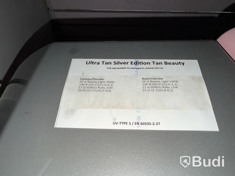 Solarium Ultra Tan Silver Edition 850 (nr.11)