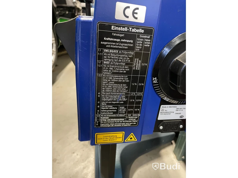 Hella SEG IV-DLX ljusinställningsapparat
