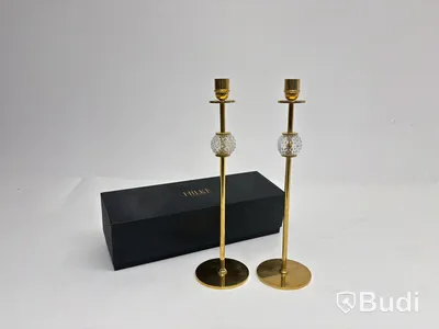 Ljusstakar Hilke Collection, Alba candle stand, brass