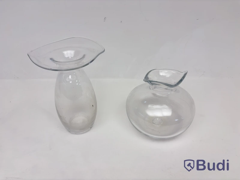 2 st. vaser Hilke Collection x Skruf, glas