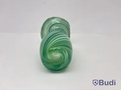 Vas Hilke Collection x Skruf, grön/vit, glas