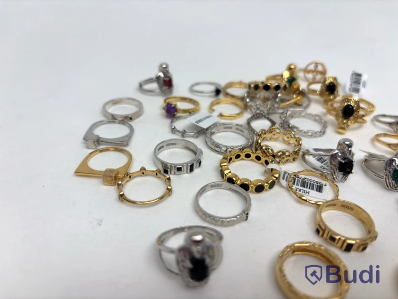 Lot of rings, Hilke Collection, various designs and sizes