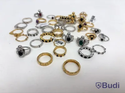 Lot of rings, Hilke Collection, various designs and sizes