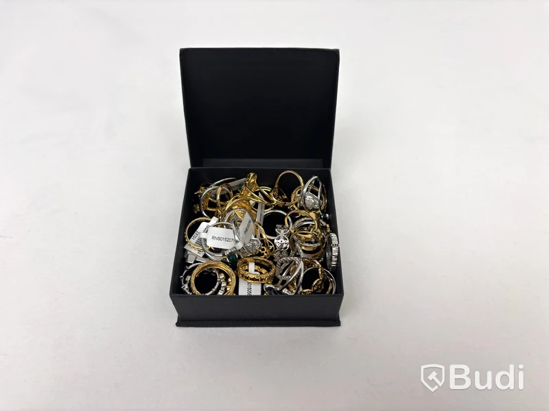 Lot of rings, Hilke Collection, various designs and sizes