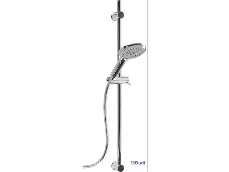 (NEW) AQUALINE CHROME SHOWER SET 3-SPRAY