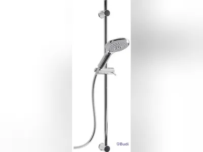 (NEW) AQUALINE CHROME 3-SPRAY SHOWER SET