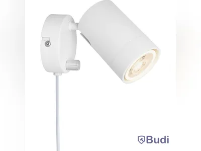 (NEW) 4 PCS. SÖDERÖRA DIMMABLE WALL LAMPS, WHITE