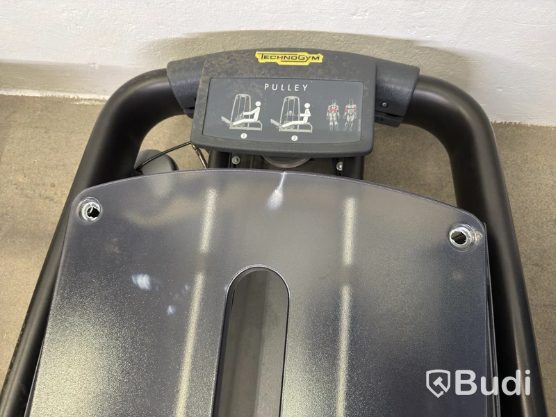 Technogym Seated Row Machine, Weight Stack