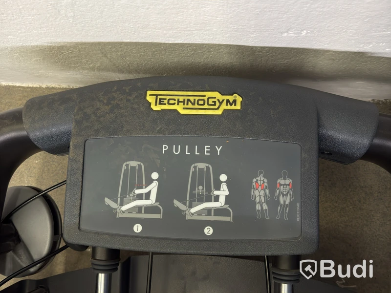 Technogym Seated Row Machine, Weight Stack