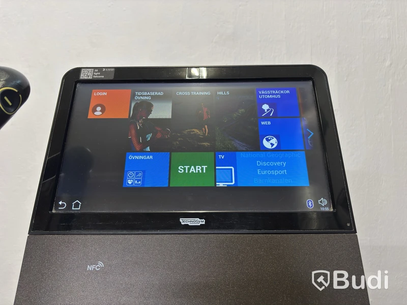 Technogym Vario cross trainer, touchscreen