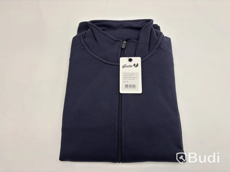 (NEW) 6 pcs. Gesto sweat jackets, size L