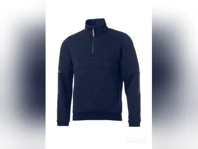 (NEW) 5 pcs. Half-zip sweatshirts, Björnkläder, size M