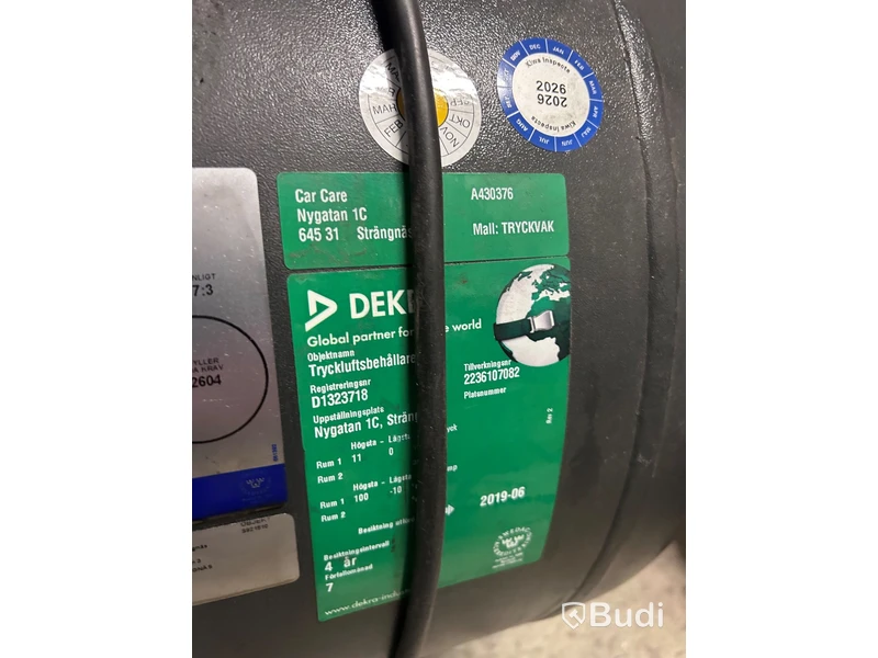 Billyftar, däckmaskiner, kompressor m.m.
