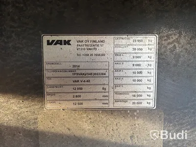 Kylsläp VAK V-4-40 -2014 | Thermo King SLXe 400