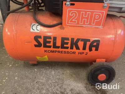 Luftkompressor Selekta, 2 hk, 8 bar