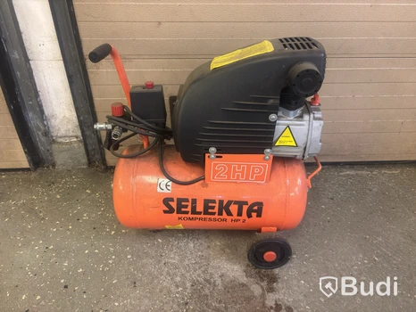 Luftkompressor Selekta, 2 hk, 8 bar