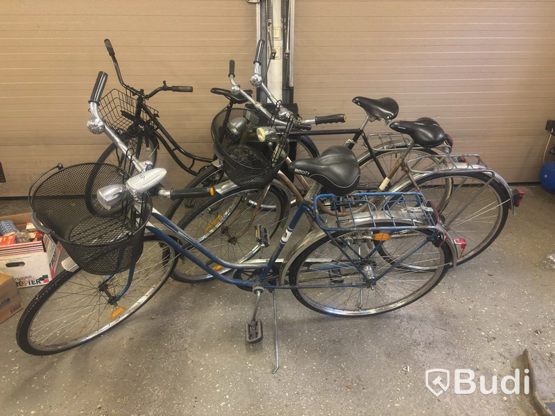 Four bicycles.