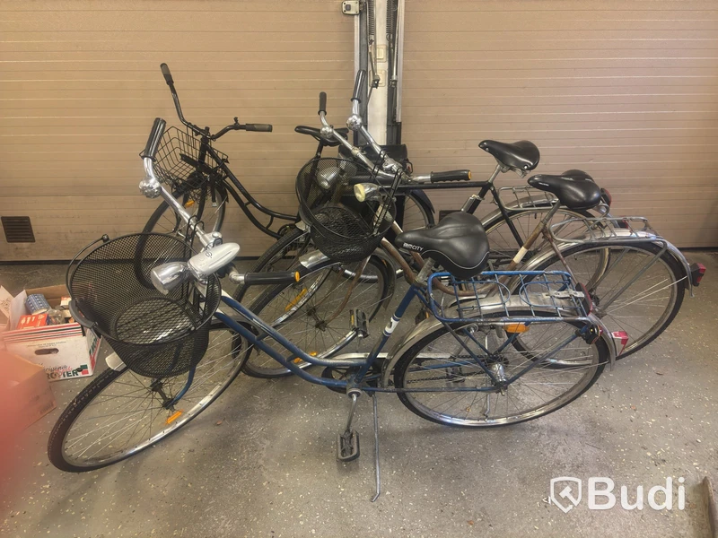 Four bicycles.