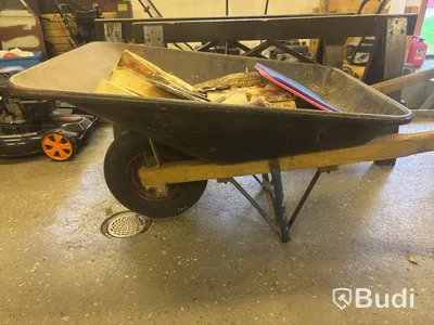 Single-wheel wheelbarrow