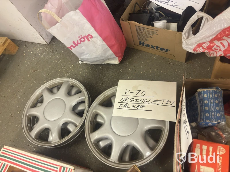 Car parts, mixed lot
