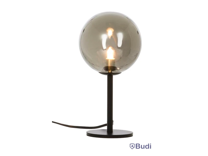 4 st. Bordslampa Glas Aneta Lighting Molekyl Svart/Rökgrå 27cm