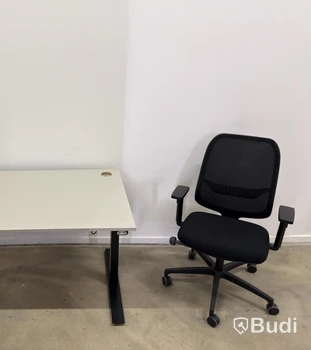 Höj- och sänkbart skrivbord inkl. kontorsstol Lanab Group OLS 780 Eco